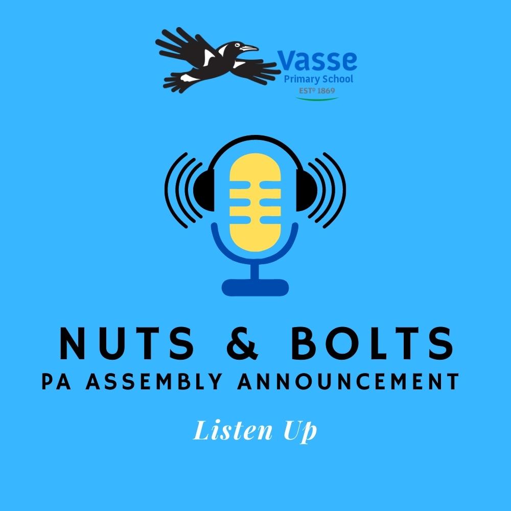 'Nuts &Amp; Bolts' Pa Assembly Messages 1