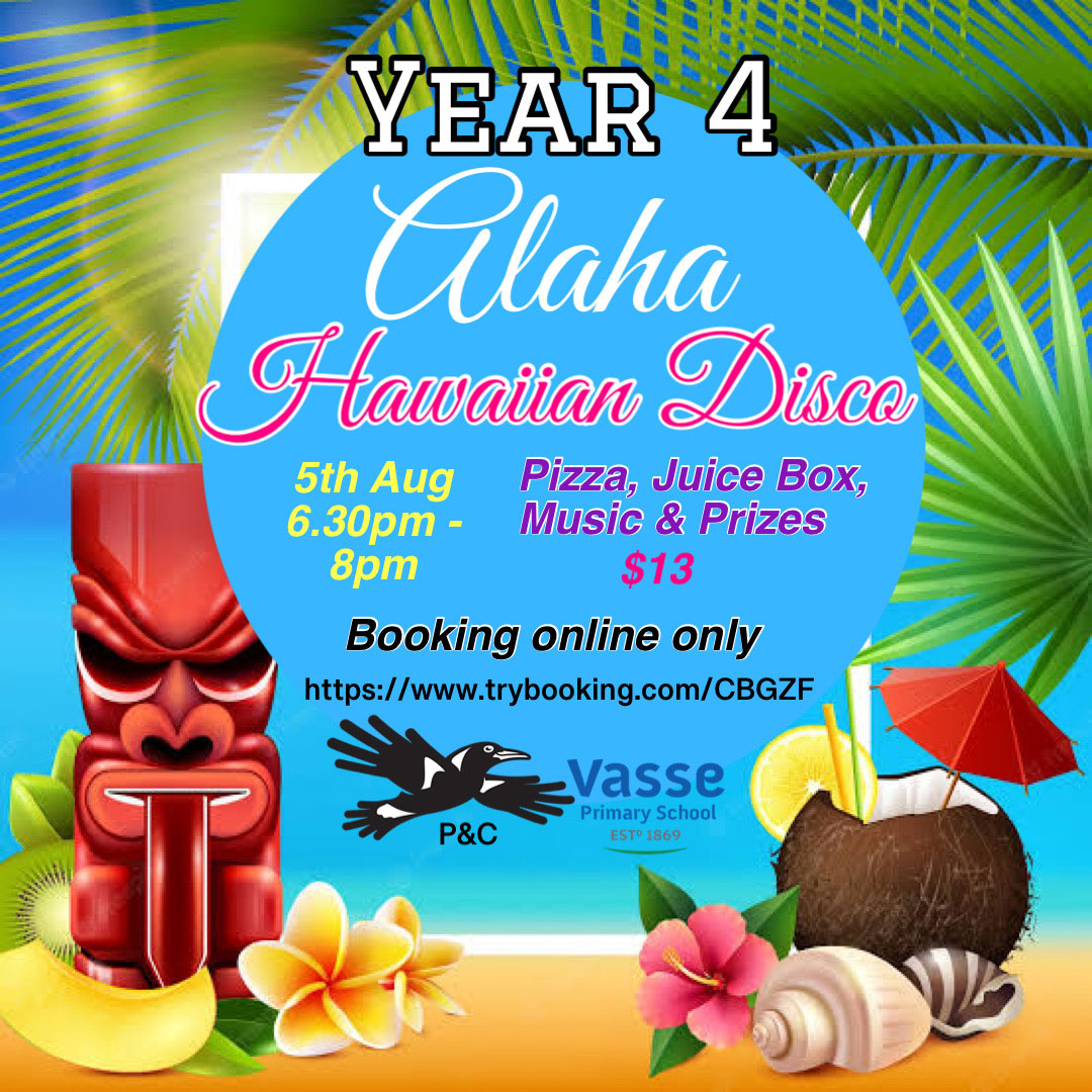 P&Amp;C Hawaiian Disco - Aloha Year 4'S 1