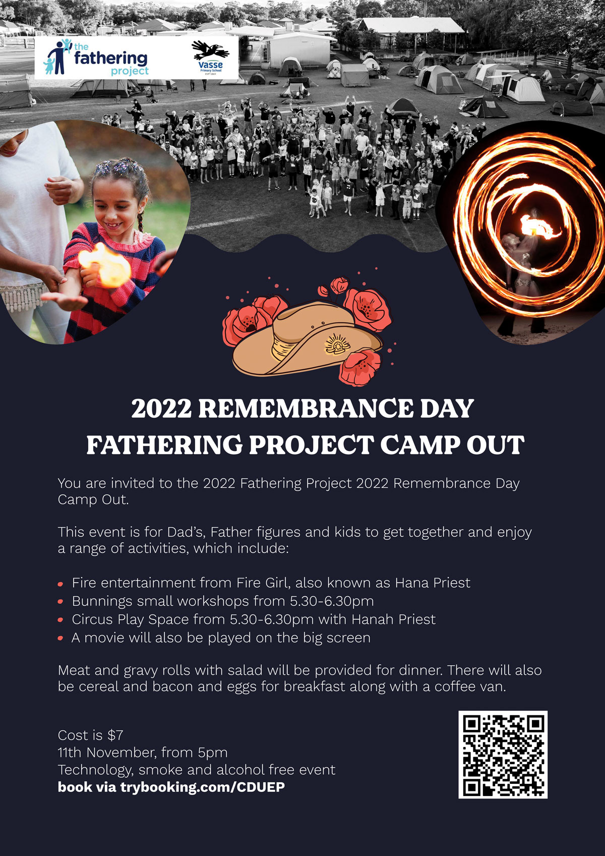 Vasse Fathering Project Remembrance Camp-Out 1