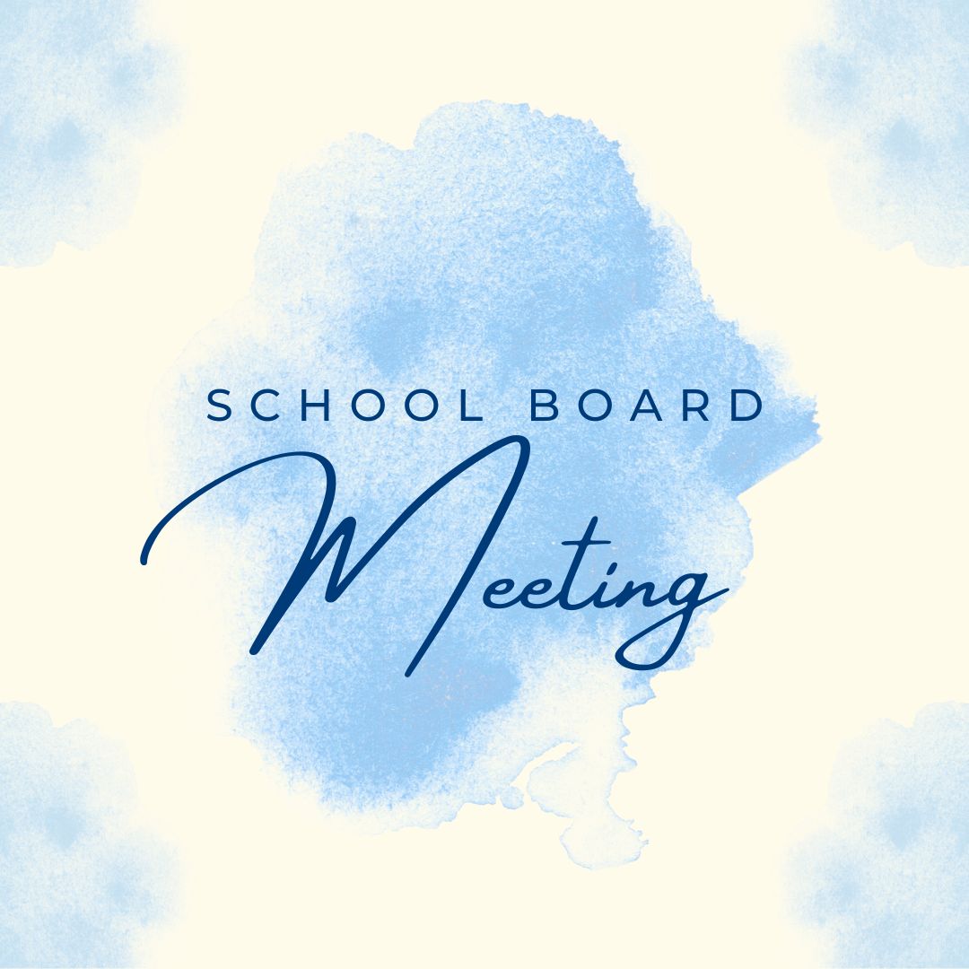 School Board Meeting 1