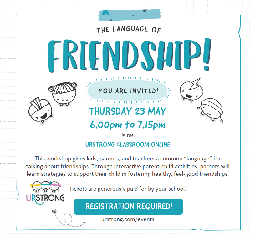 For Parents: Language Of Friendship Workshop 1